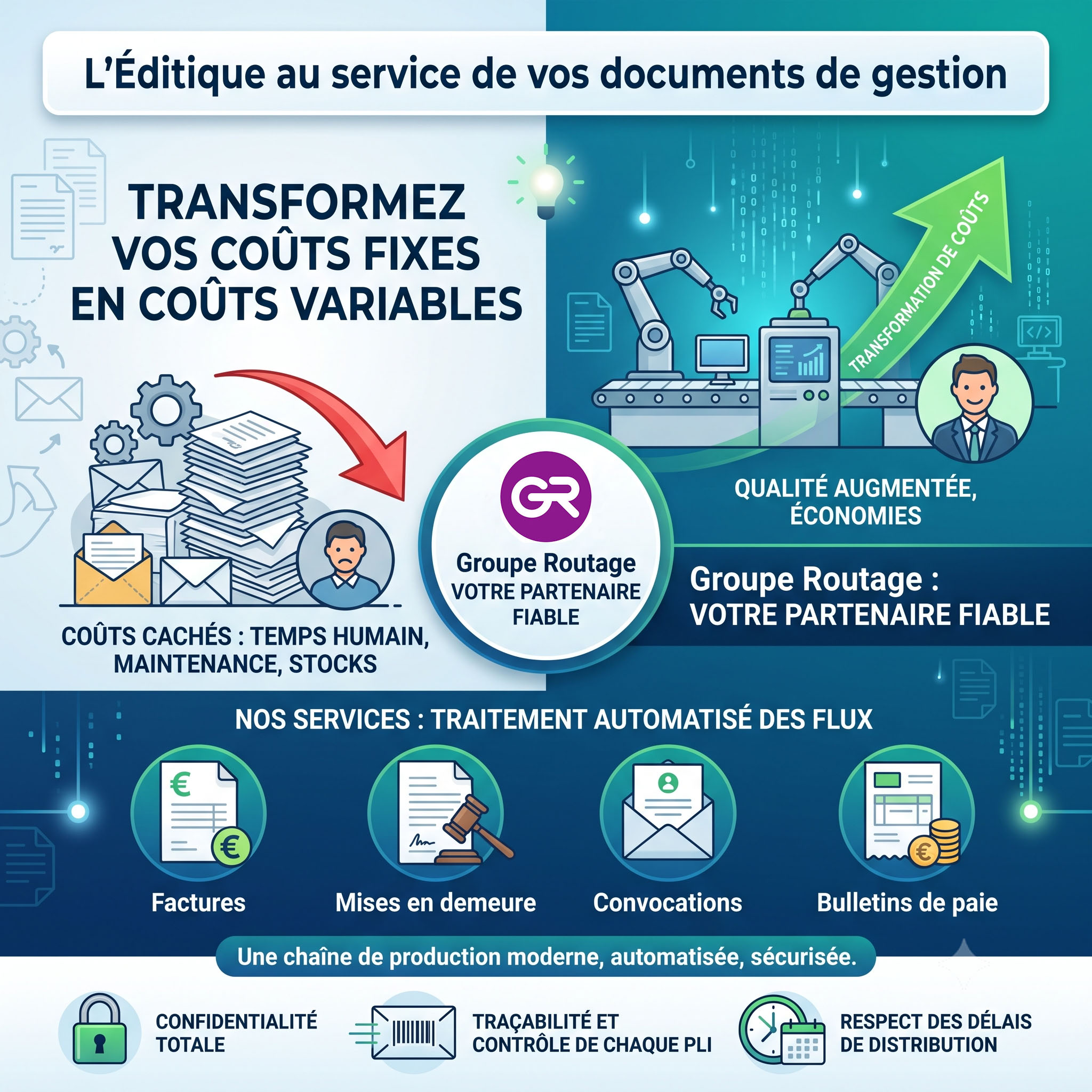 Gros plan sur un robot traceur écrivant une lettre manuscrite